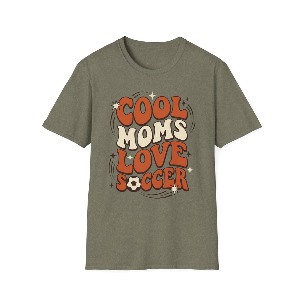 Cool Moms Love Soccer T-Shirt