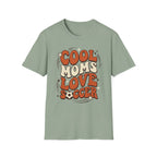 Cool Moms Love Soccer T-Shirt