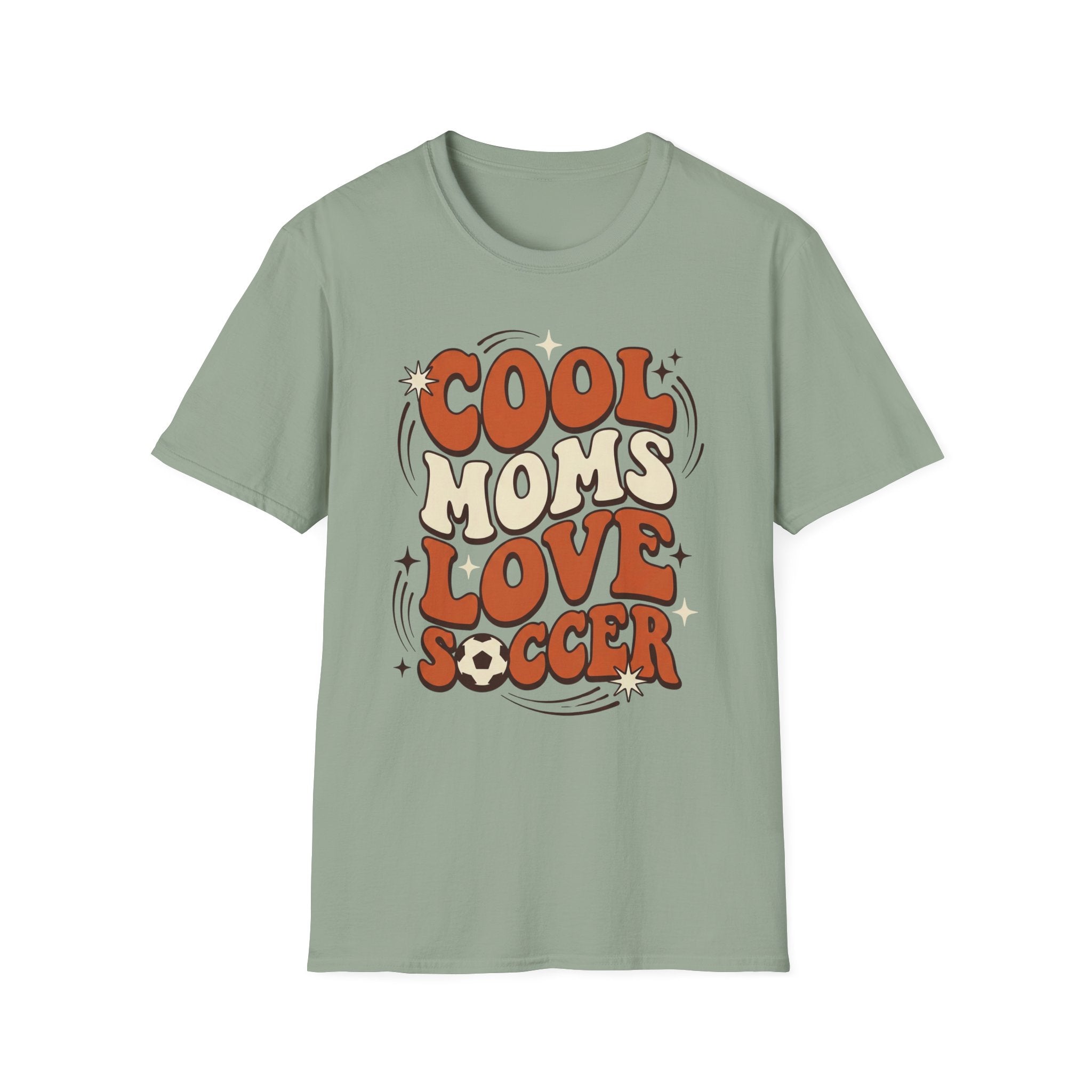 Cool Moms Love Soccer T-Shirt